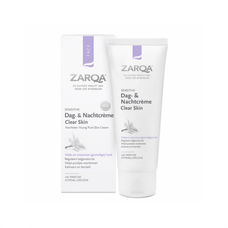 ZARQA CLEAR SKIN KREMAS Į AKNĘ LINKUSIAI ODAI Kremai 5