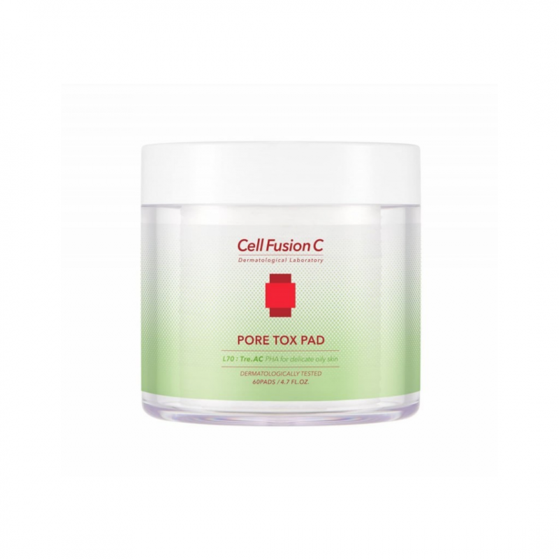 Cell Fusion C PORAS SUTRAUKIANTIS IR DRĖKINANTIS TONIKAS „Pore Tox Pad“ Tonikai 5