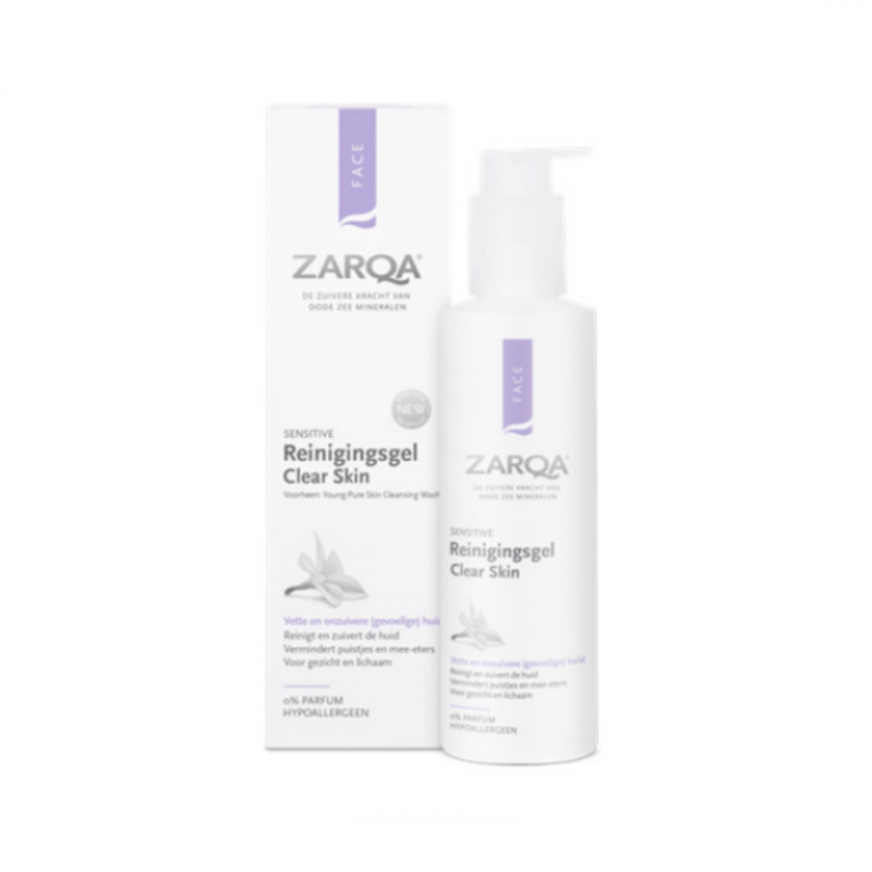 ZARQA CLEAR SKIN PRAUSIKLIS Į AKNĘ LINKUSIAI ODAI Geliai 5