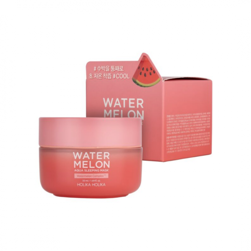 HOLIKA HOLIKA NAKTINĖ VEIDO KAUKĖ SU ARBŪZŲ EKSTRAKTU Gelinės kaukės 8