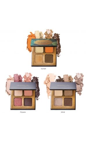 INIKA ORGANIC akių šešėlių paletė – Sunset, 5 g Akims 2