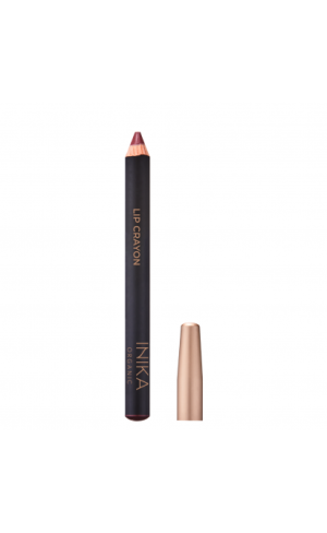 INIKA ORGANIC lūpų kreidelė – Deep Plum, 3 g Dekoratyvinė kosmetika