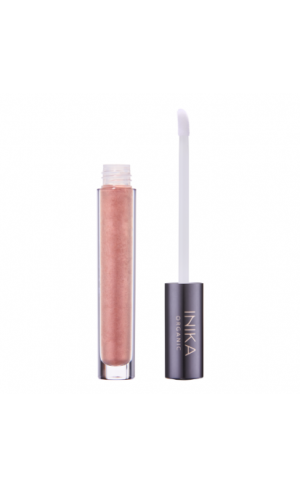 INIKA ORGANIC lūpų blizgis – Blossom, 5 ml Dekoratyvinė kosmetika
