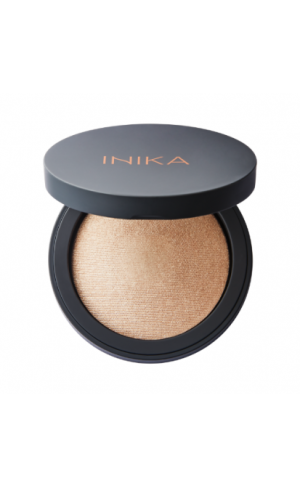 INIKA ORGANIC švytėjimo suteikianti komapaktinė pudra – Dewdrop, 8 g Dekoratyvinė kosmetika