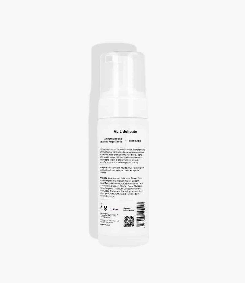 MANO Prausiklis intymiai higienai AL.L Delicate, 150 ml Kūnui 7