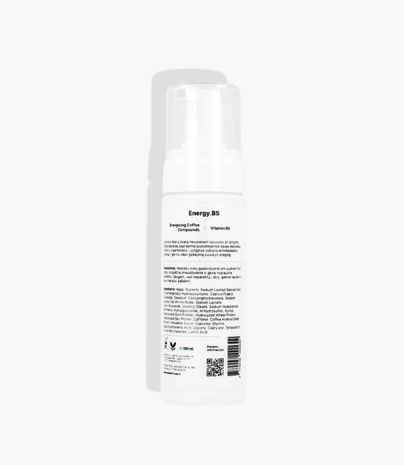 MANO Veido prausimosi putos normaliai odai Energy.B5, 150 ml Prausikliai 7