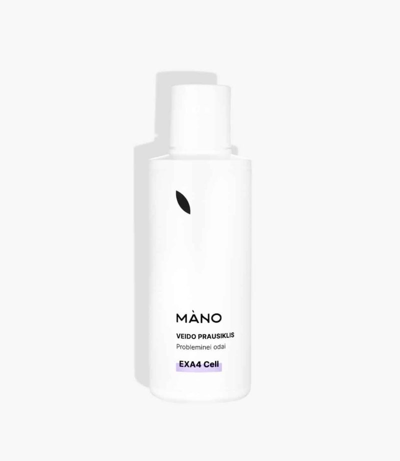 MANO Giliai valantis veido prausiklis EXA4 Cell, 150 ml Geliai 5