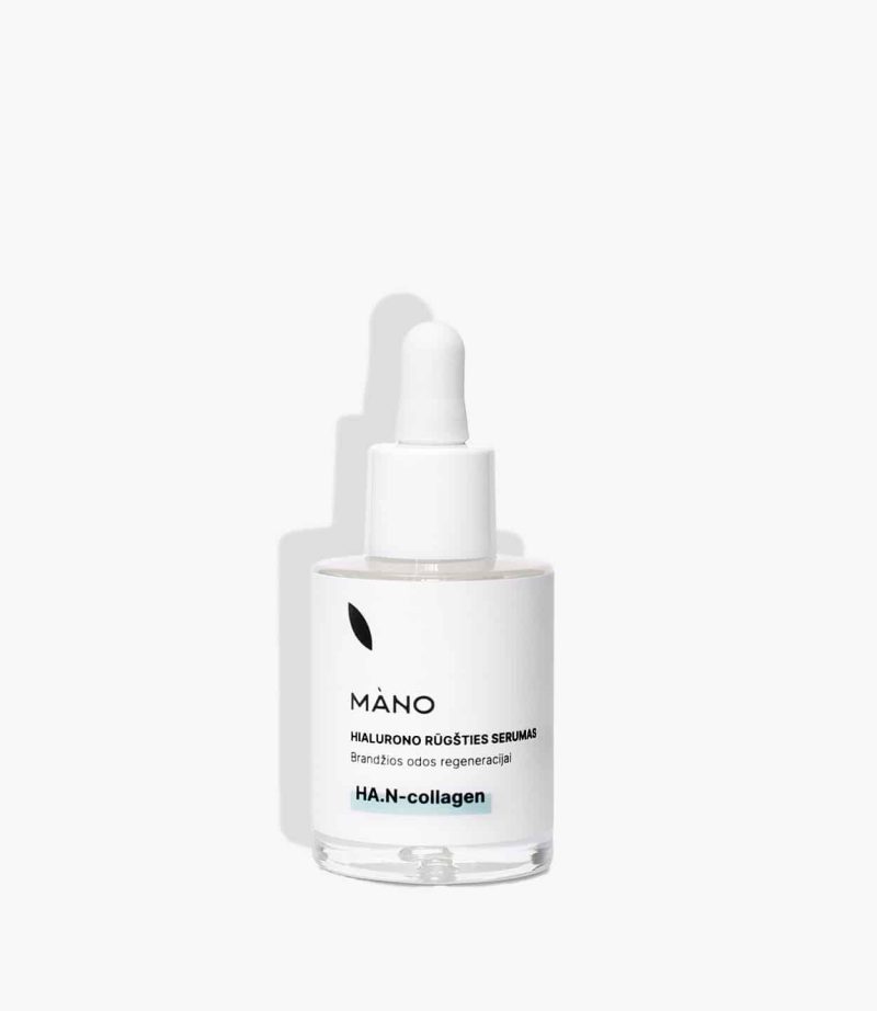 MANO Hialurono rūgšties serumas brandžios odos regeneracijai HA.N-collagen, 30 ml Serumai 5