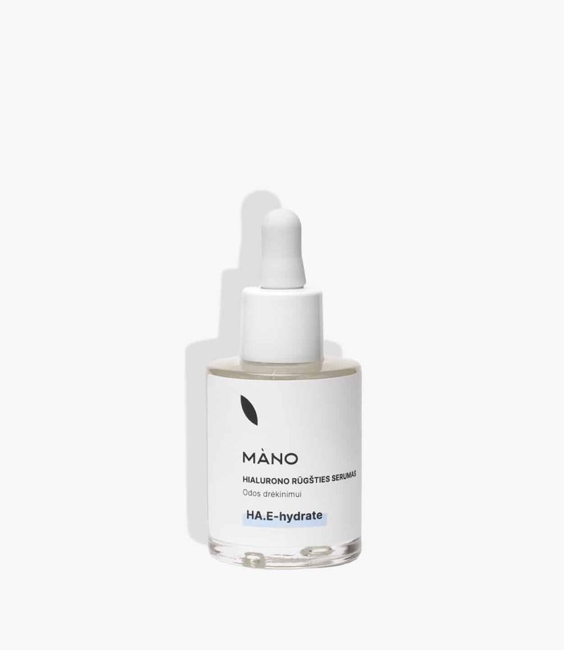 MANO Hialurono rūgšties serumas odos drėkinimui HA.E-hydrate, 30 ml Serumai 5
