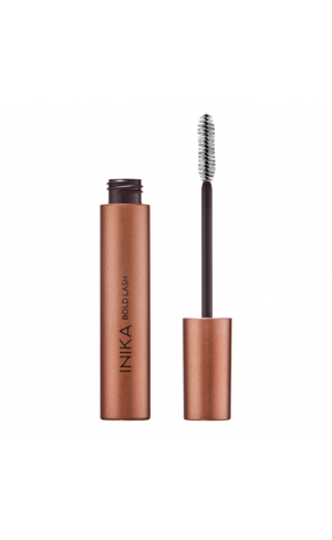INIKA ORGANIC apimties suteikiantis blakstienų tušas – Black, 13 ml Akims