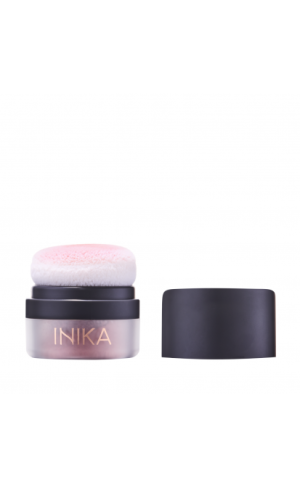 INIKA ORGANIC mineraliniai skaistalai su pagalvėle – Rosy Glow, 3 g Dekoratyvinė kosmetika 2