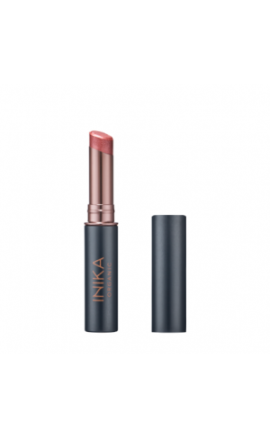 INIKA ORGANIC lūpų balzamas su spalva – Rose, 3.5 g Dekoratyvinė kosmetika