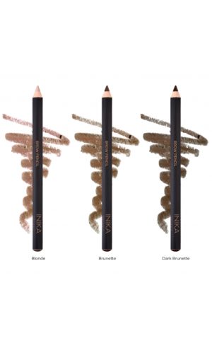 INIKA ORGANIC antakių pieštukas – Dark Brunette, 1.1 g Antakiams 2