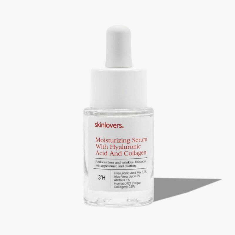 SKINLOVERS Drėkinantis Serumas Su Hialurono Rūgštimi Ir Kolagenu Serumai 5