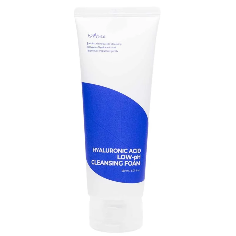 ISNTREE Hyaluronic Acid LOW-pH Cleansing Foam veido prausiklis, 150 ml Geliai 5