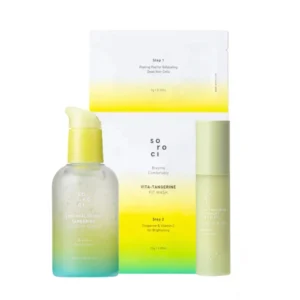 Rinkinys odos drėgmei ir skaistumui su vitaminu C RINKINIAI