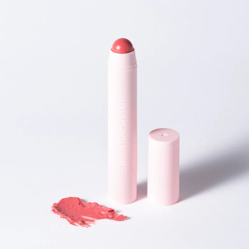 BLONDESISTER kreidelė: skaistalai ir lūpdažis viename – Soft Pink 01, 3,5 g Dekoratyvinė kosmetika 5