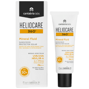 HELIOCARE 360 MINERAL FLUIDAS SPF50, 50 ML Apsauga nuo saulės