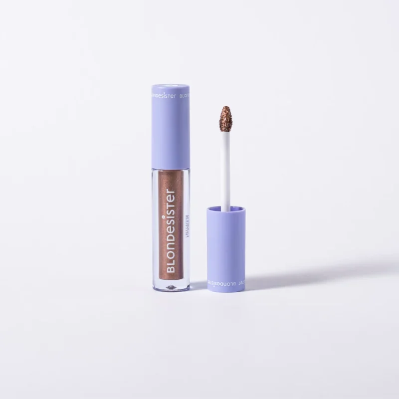 BLONDESISTER skysti akių šešėliai „Gloweye“ – Woody Bronze 07 2,5 ml Akims 8