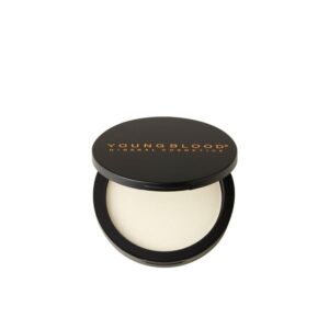 YOUNGBLOOD presuota mineralinė fiksuojamoji pudra su ryžių krakmolu „Pressed Rice Mineral Powder” Dekoratyvinė kosmetika