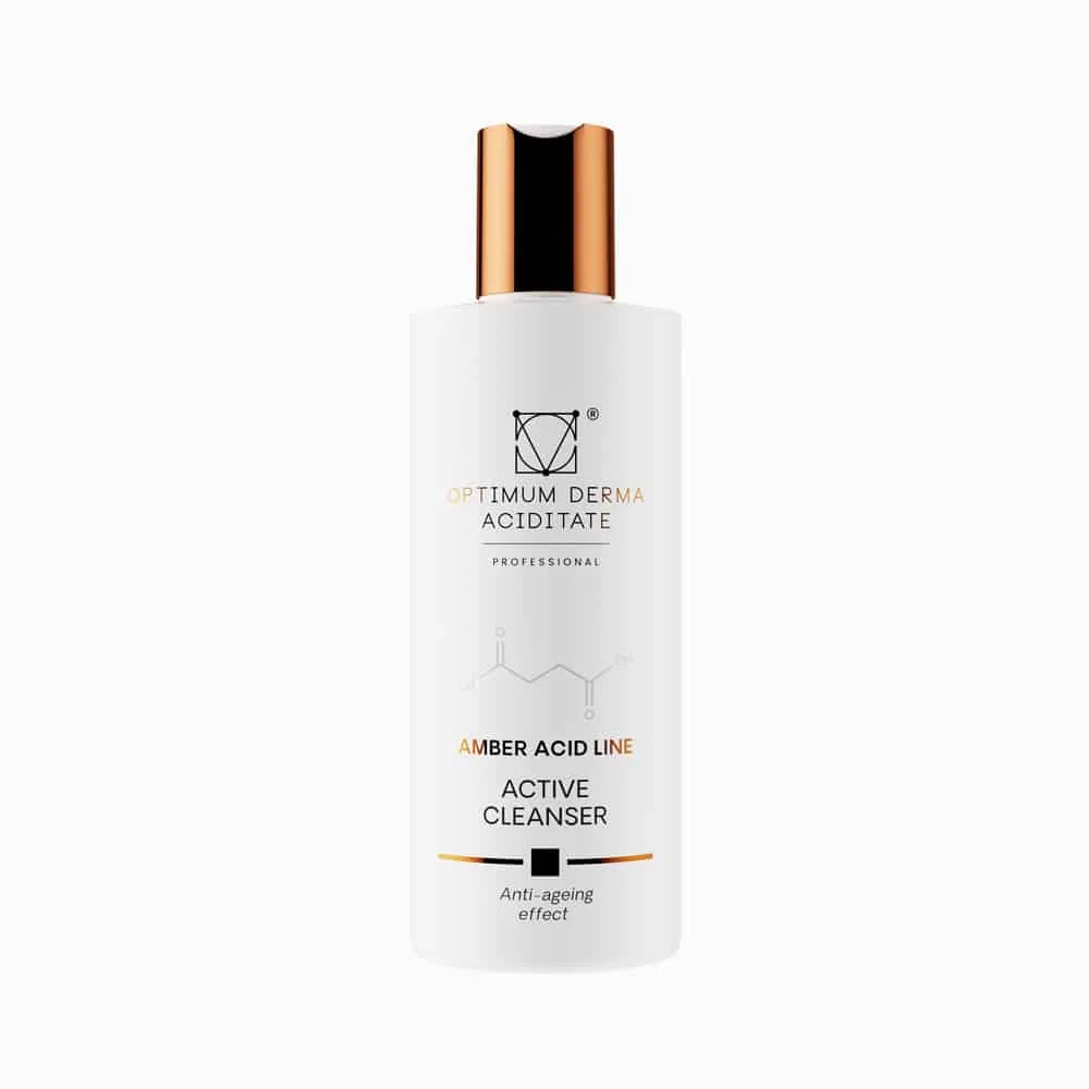 Aktyvusis veido prausiklis su gintaro rūgštimi, 200 ml