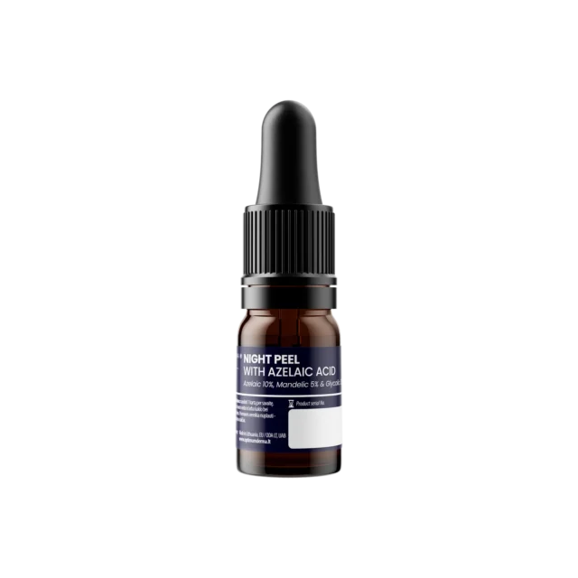 Naktinis pilingas su azelaino rūgštimi, 2×5 ml