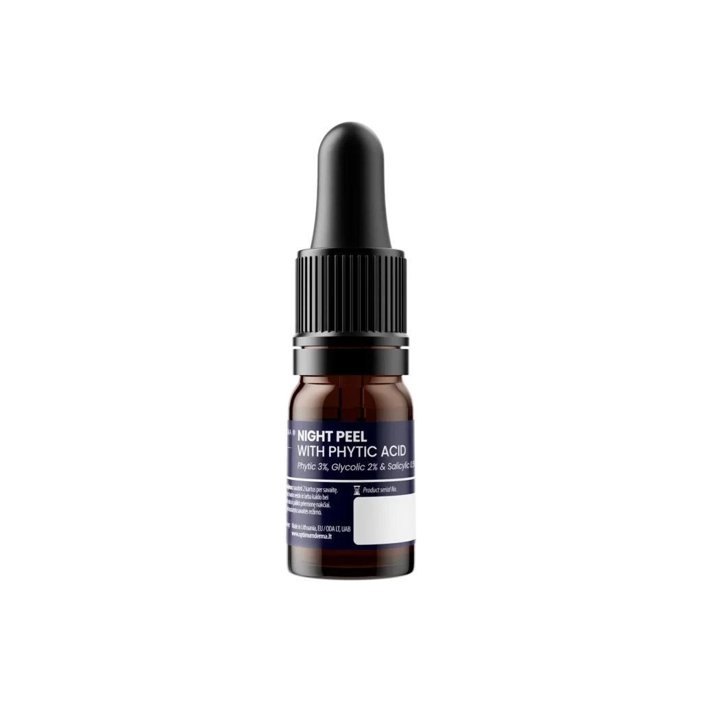 Naktinis pilingas su fitino rūgštimi, 2×5 ml