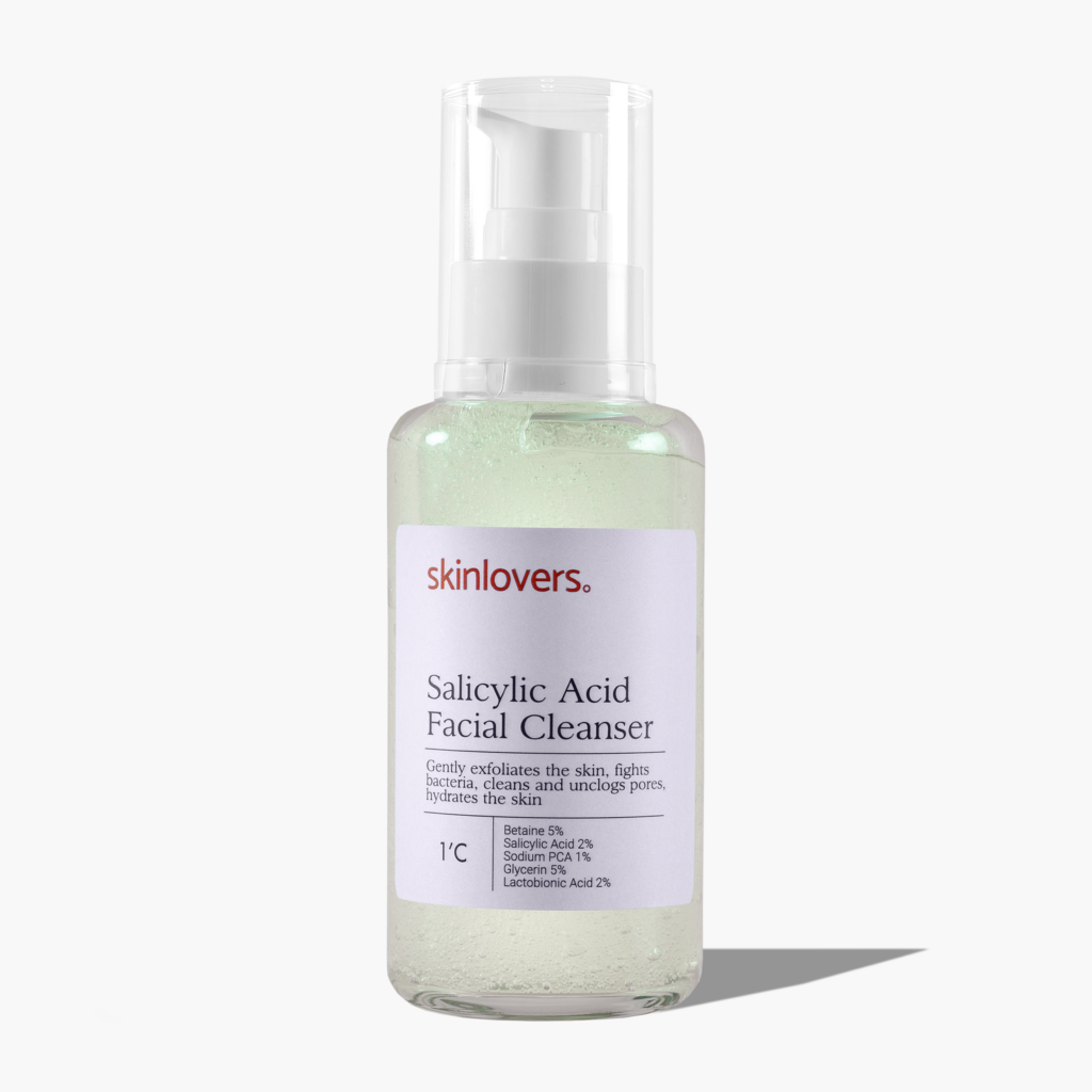 Skinlovers gelinis veido prausiklis su rūgštimis, 100 ml