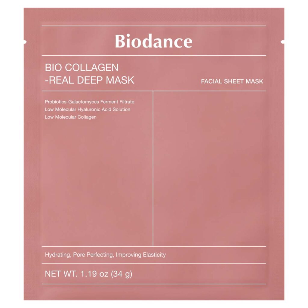 BIODANCE Bio-Collagen Real Deep Mask gelinė lakštinė veido kaukė – 1 vnt.