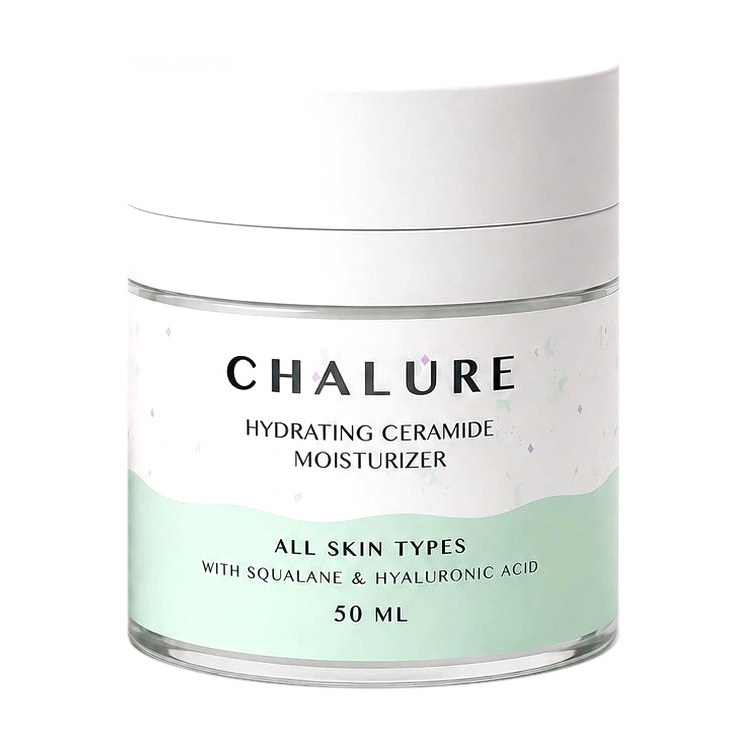 CHALURE Hydrating Ceramide Moisturizer drėkinamasis keramidų veido kremas, 50 ml