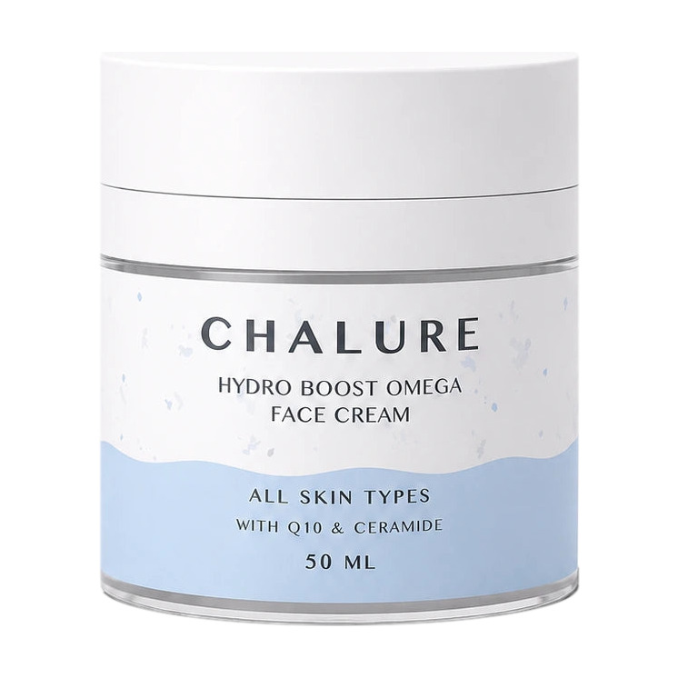 CHALURE Hydro Boost Omega Face Cream intensyviai drėkinantis omega veido kremas, 50 ml