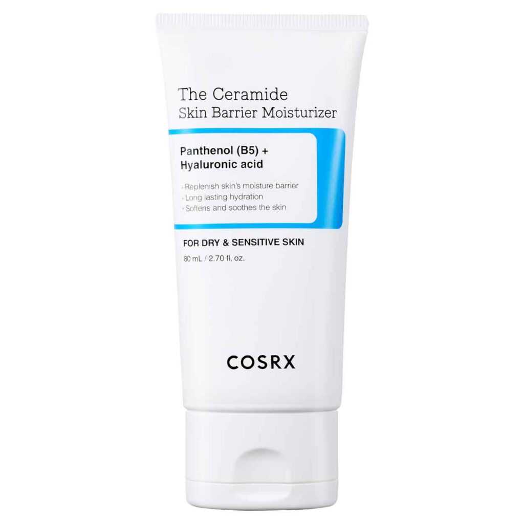 COSRX The Ceramide Skin Barrier Moisturizer barjerinis veido kremas, 80 ml