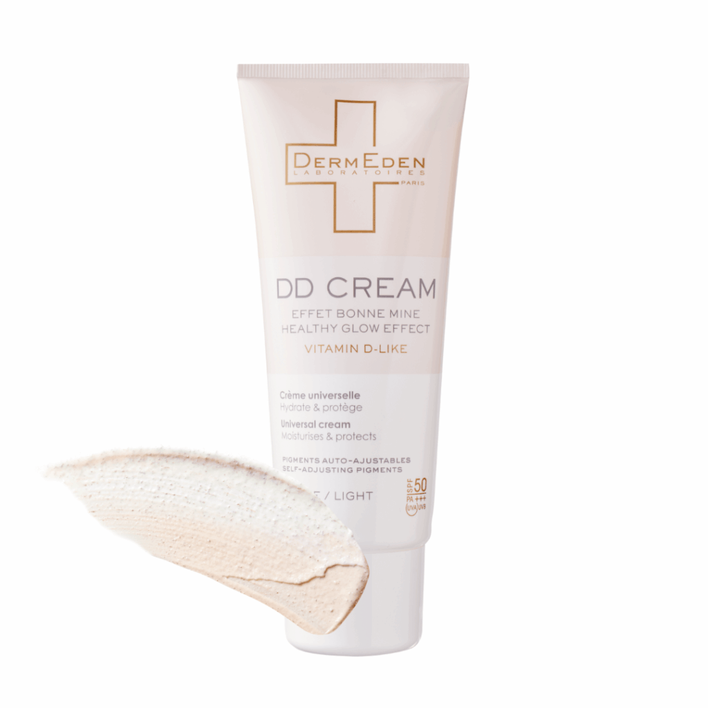 DERMEDEN DD kremas su apsauga nuo saulės SPF 50, 50 ml, Light (šviesesnė)