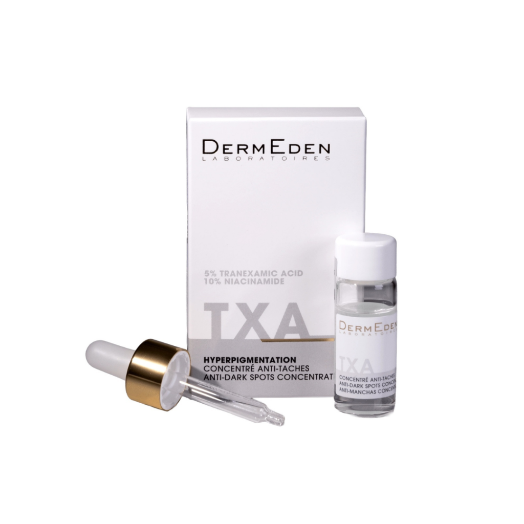 DERMEDEN TXA 5% Anti-Dark Spots Concentrate koncentratas pigmentacijai mažinti, 10 ml