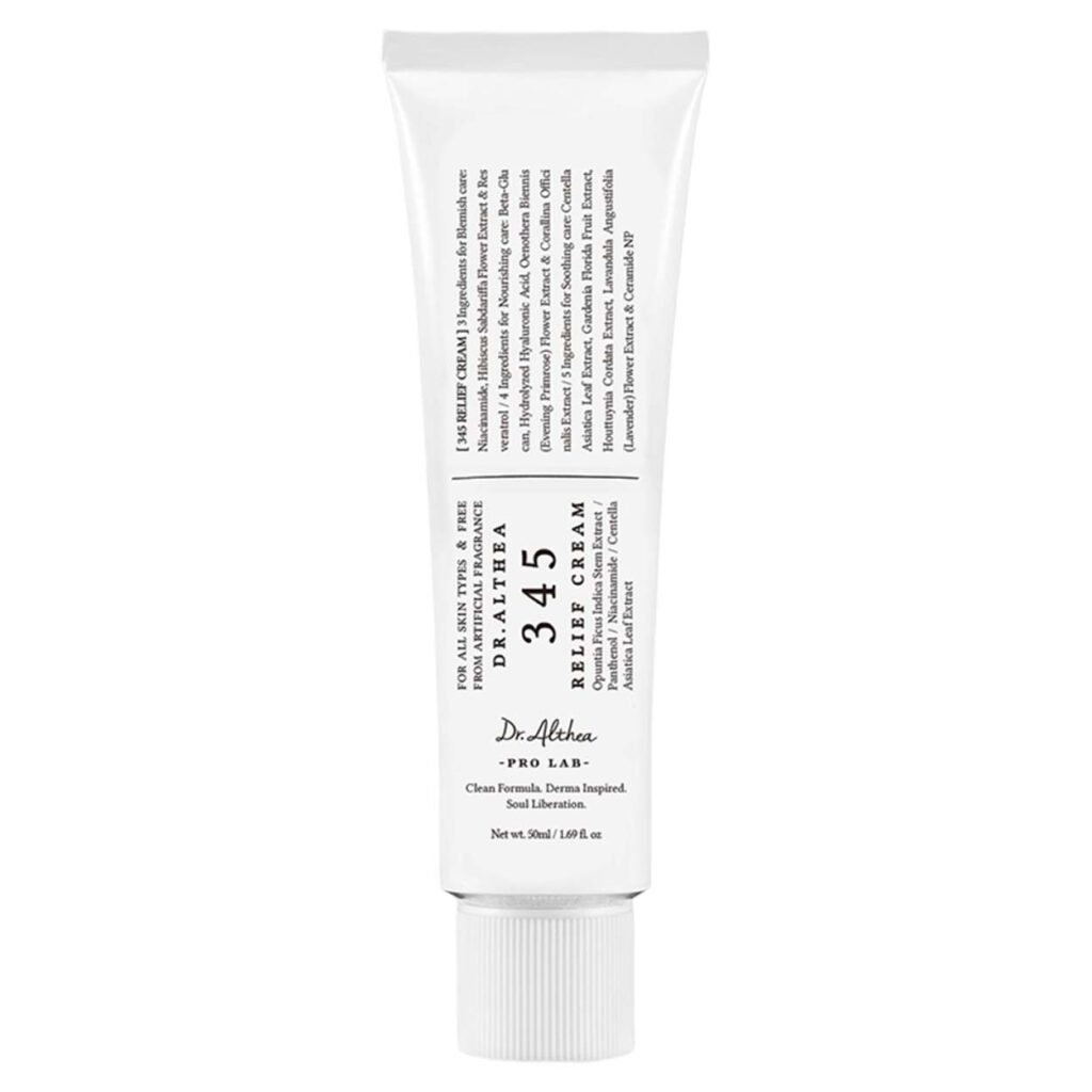 Dr. Althea 345 Relief Cream atkuriamasis veido kremas, 50 ml