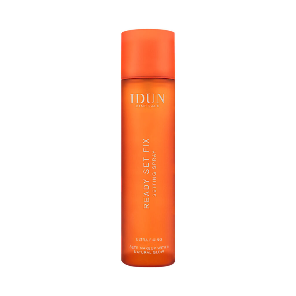 IDUN Minerals Ready Set Fix makiažą fiksuojanti veido dulksna