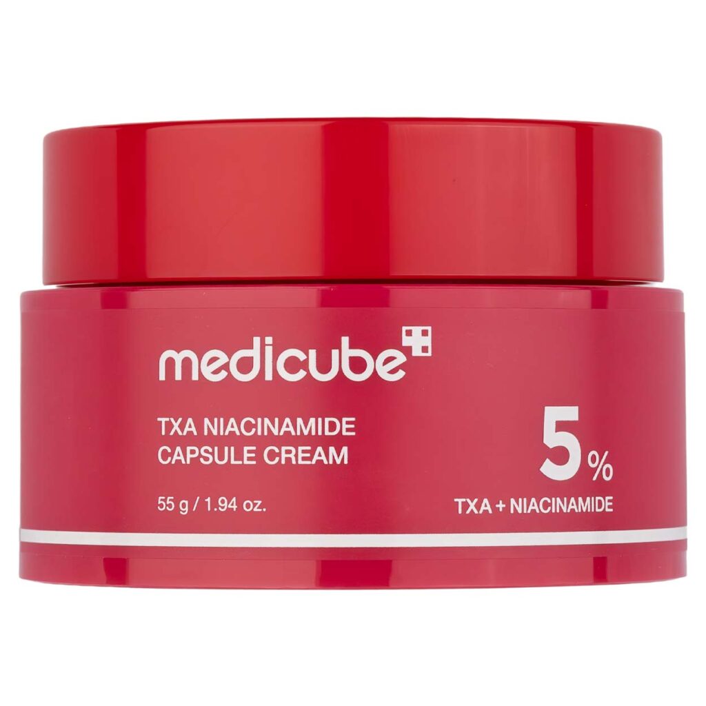 MEDICUBE TXA Niacinamide Capsule Cream veido kremas, 55 g