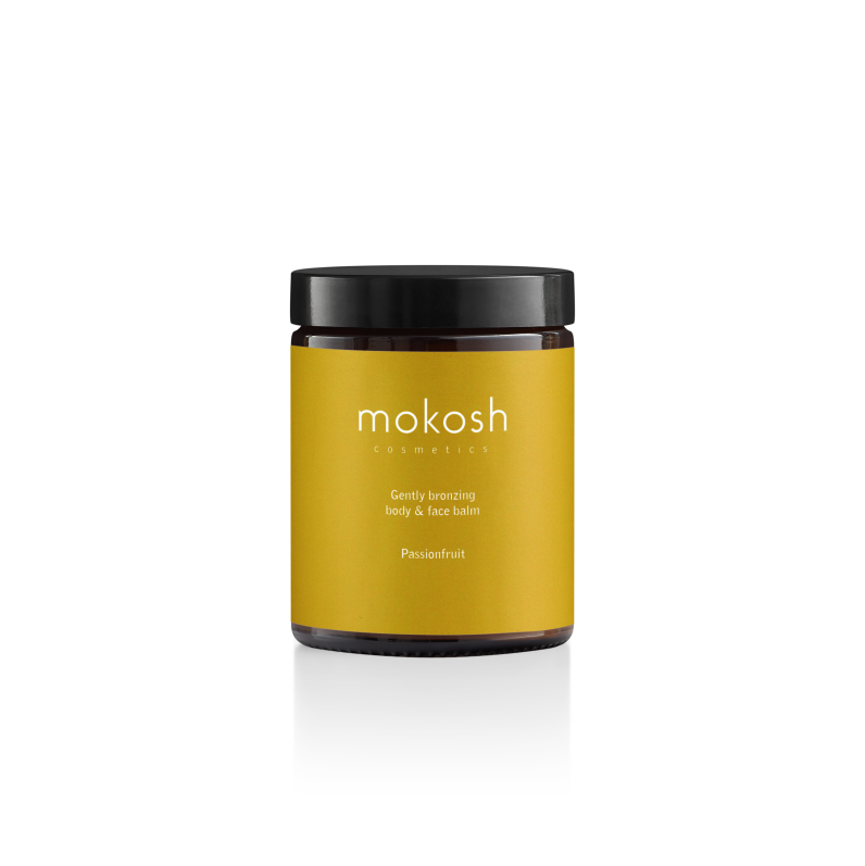 Mokosh Passionfruit savaiminio įdegio veido ir kūno losjonas šviesiai odai, 180 ml