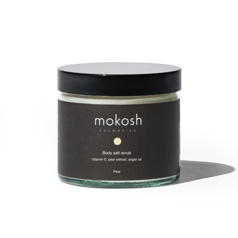Mokosh Pear druskos kūno šveitiklis, 300 g