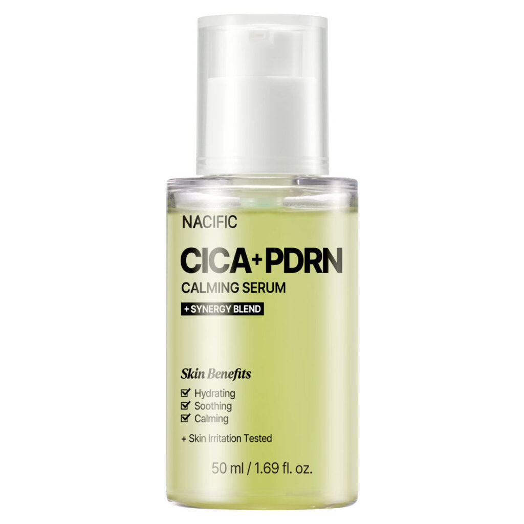 NACIFIC Cica + PDRN Calming Serum veido serumas, 50 ml