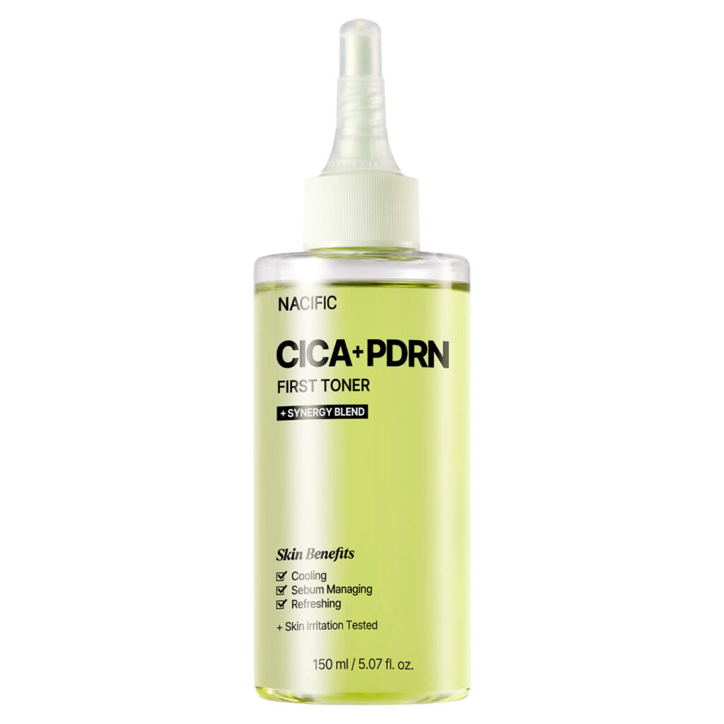 NACIFIC Cica + PDRN First Toner veido tonikas, 150 ml