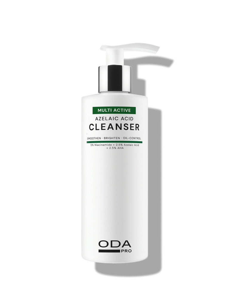 ODA PRO Azelaic Acid Cleanser daugiafunkcinis prausiklis su azelaino rūgštimi, 200 ml