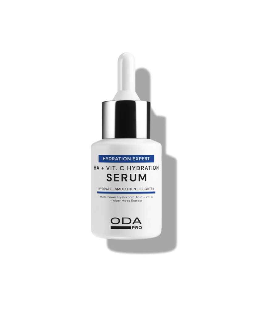 ODA PRO HA + Vit C Hydration Serum drėkinamasis serumas su hialurono rūgštimi ir vitaminu C, 30 ml