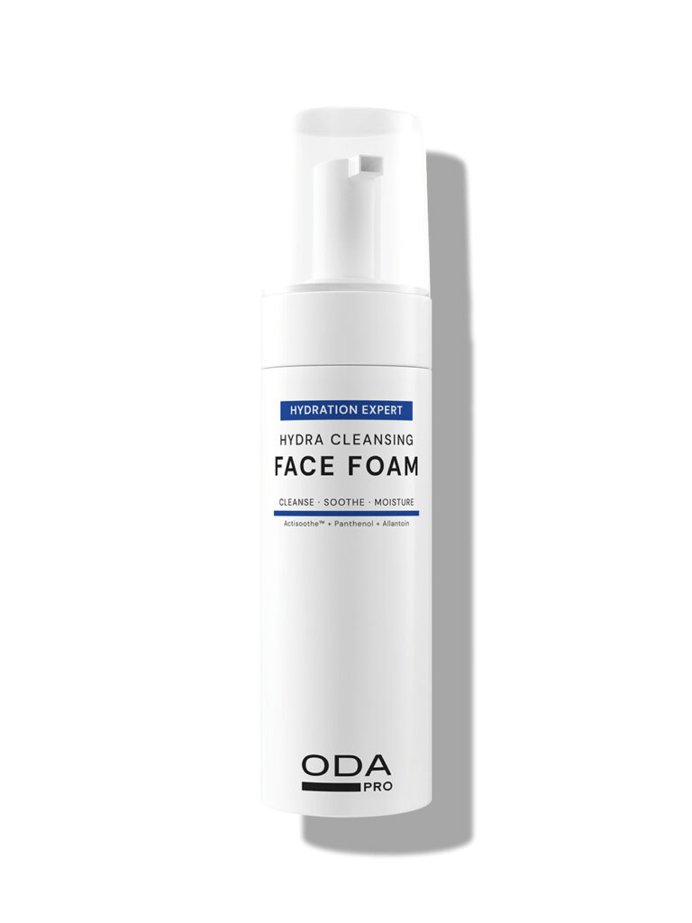 ODA PRO Hydra Cleansing Face Foam drėkinamosios veido prausimosi putos, 150 ml