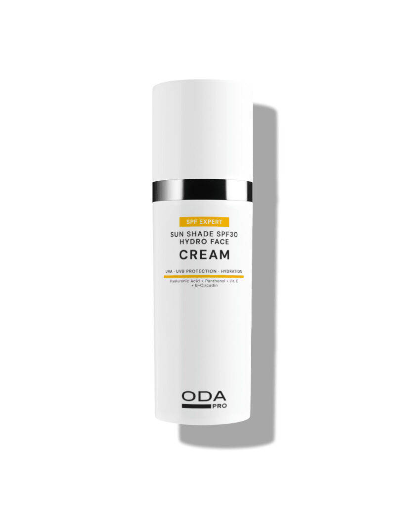 ODA PRO Sun Shade SPF30 Hydro Face Cream drėkinamasis veido kremas nuo saulės SPF30, 50 ml