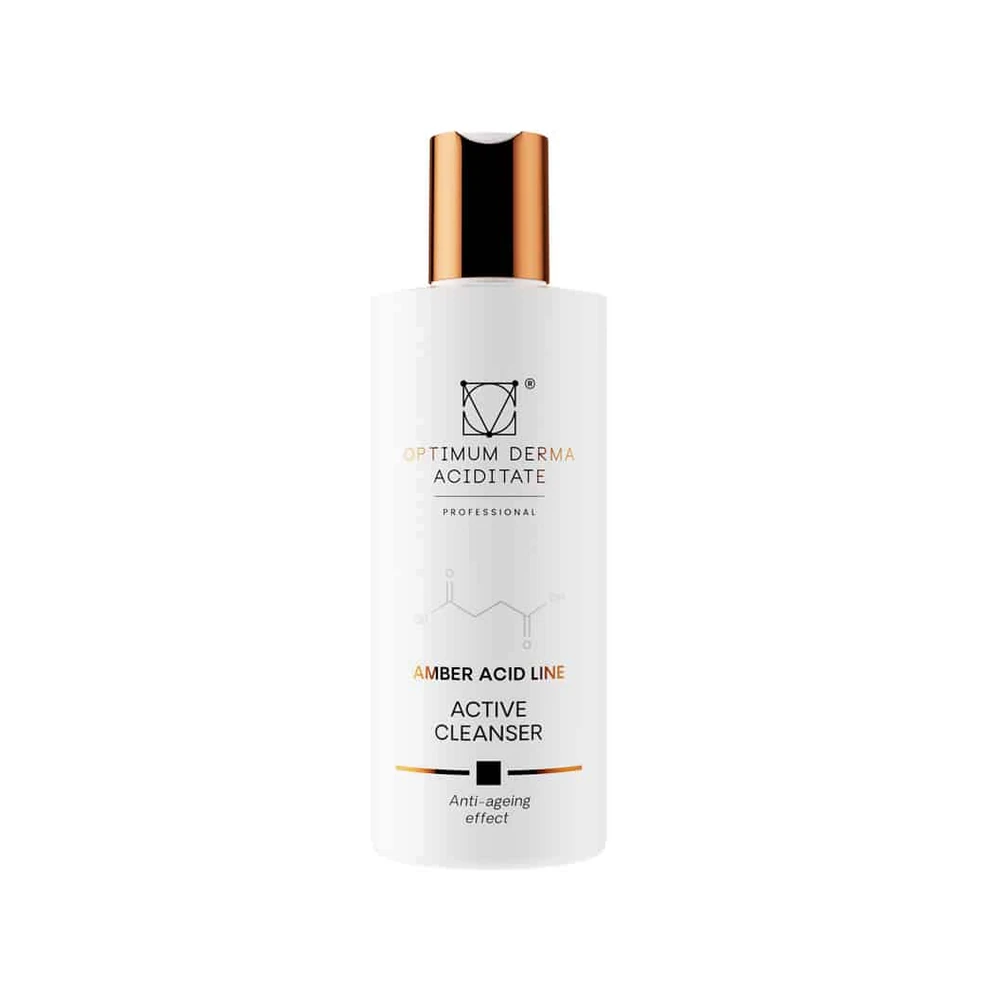 Aktyvusis veido prausiklis su gintaro rūgštimi, 200 ml