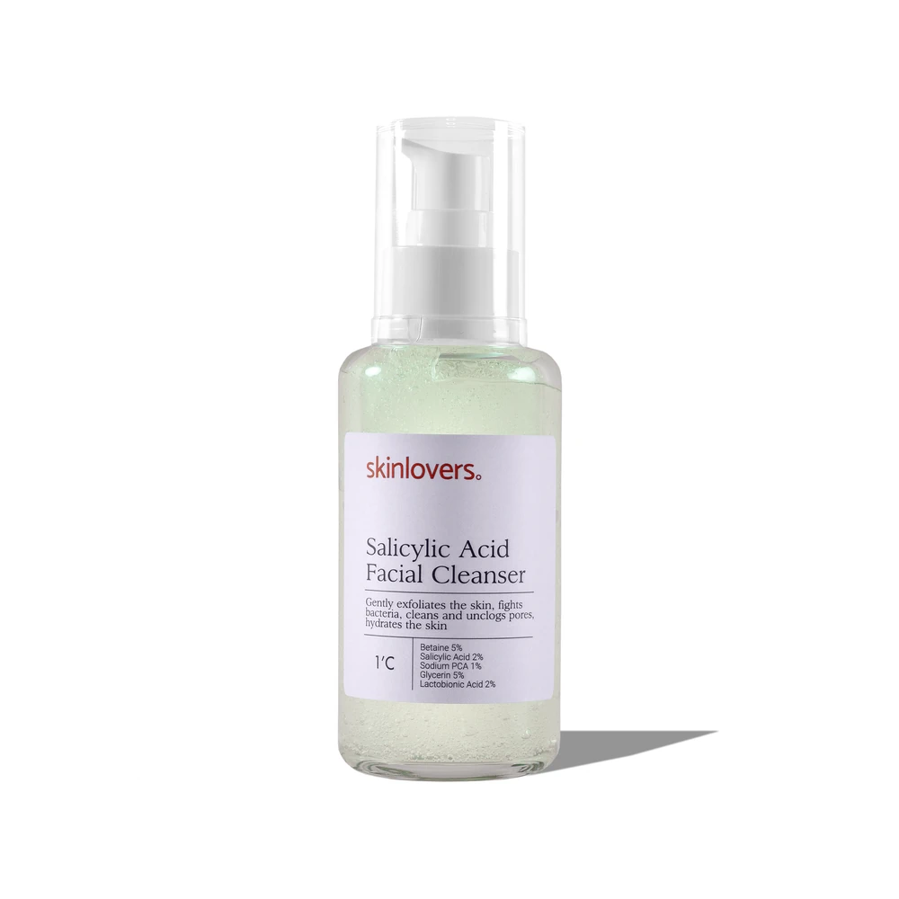 Skinlovers gelinis veido prausiklis su rūgštimis, 100 ml