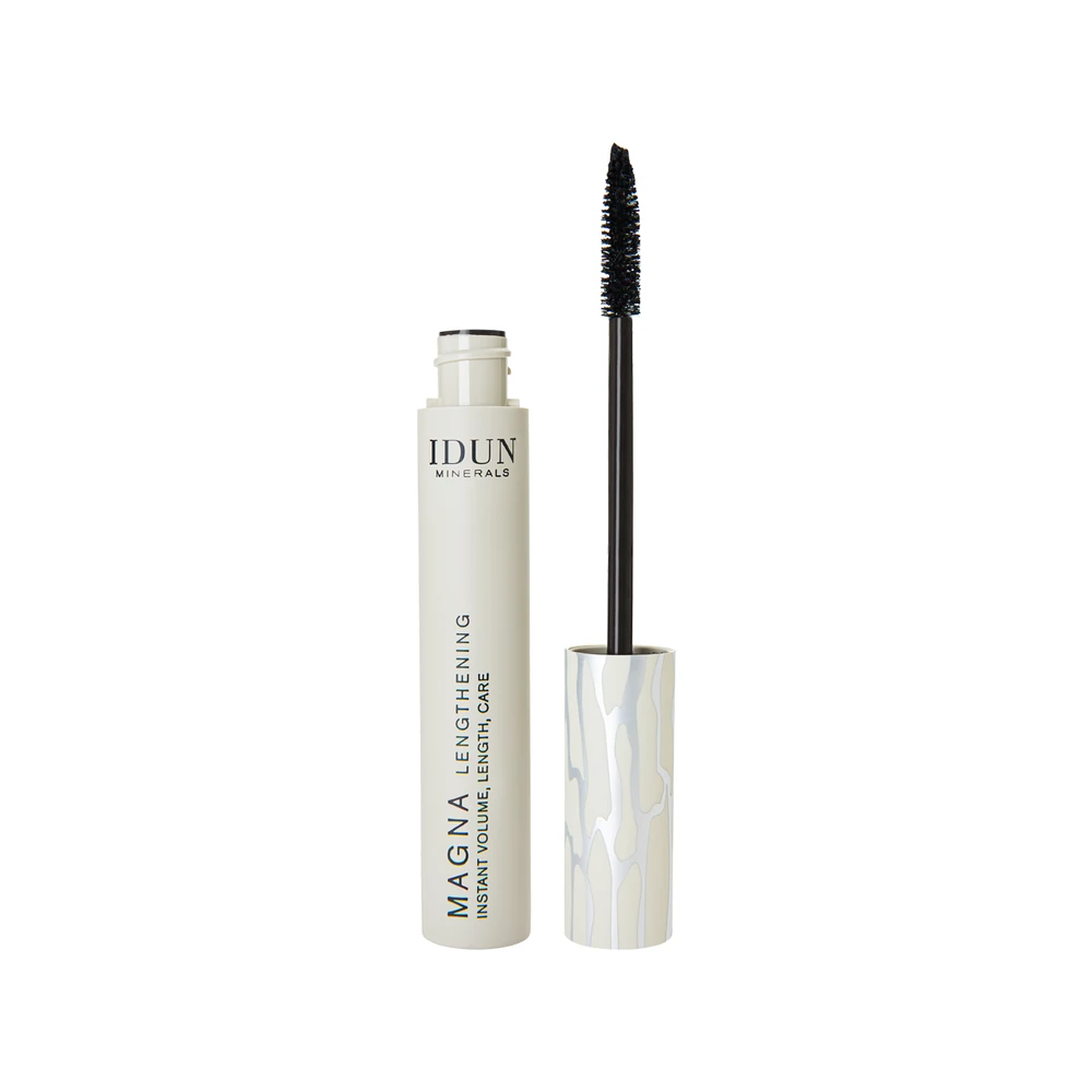 IDUN Minerals blakstienų tušas trumpoms blakstienoms Magna Lengthening, 12 ml