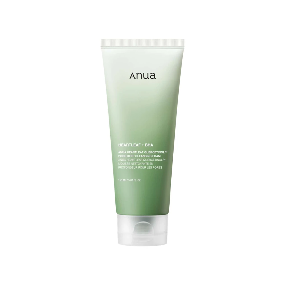 ANUA Heartleaf Quercetinol Pore Deep Cleansing Foam veido prausiklis, 150 ml