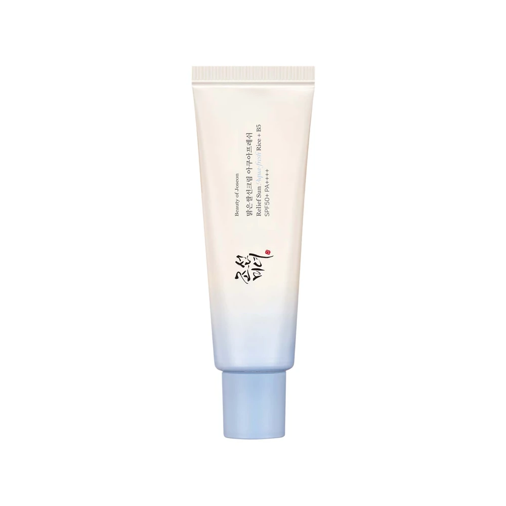 Beauty of Joseon Relief Sun Aqua-Fresh: Rice + B5 apsauginis veido kremas nuo saulės, 50 ml